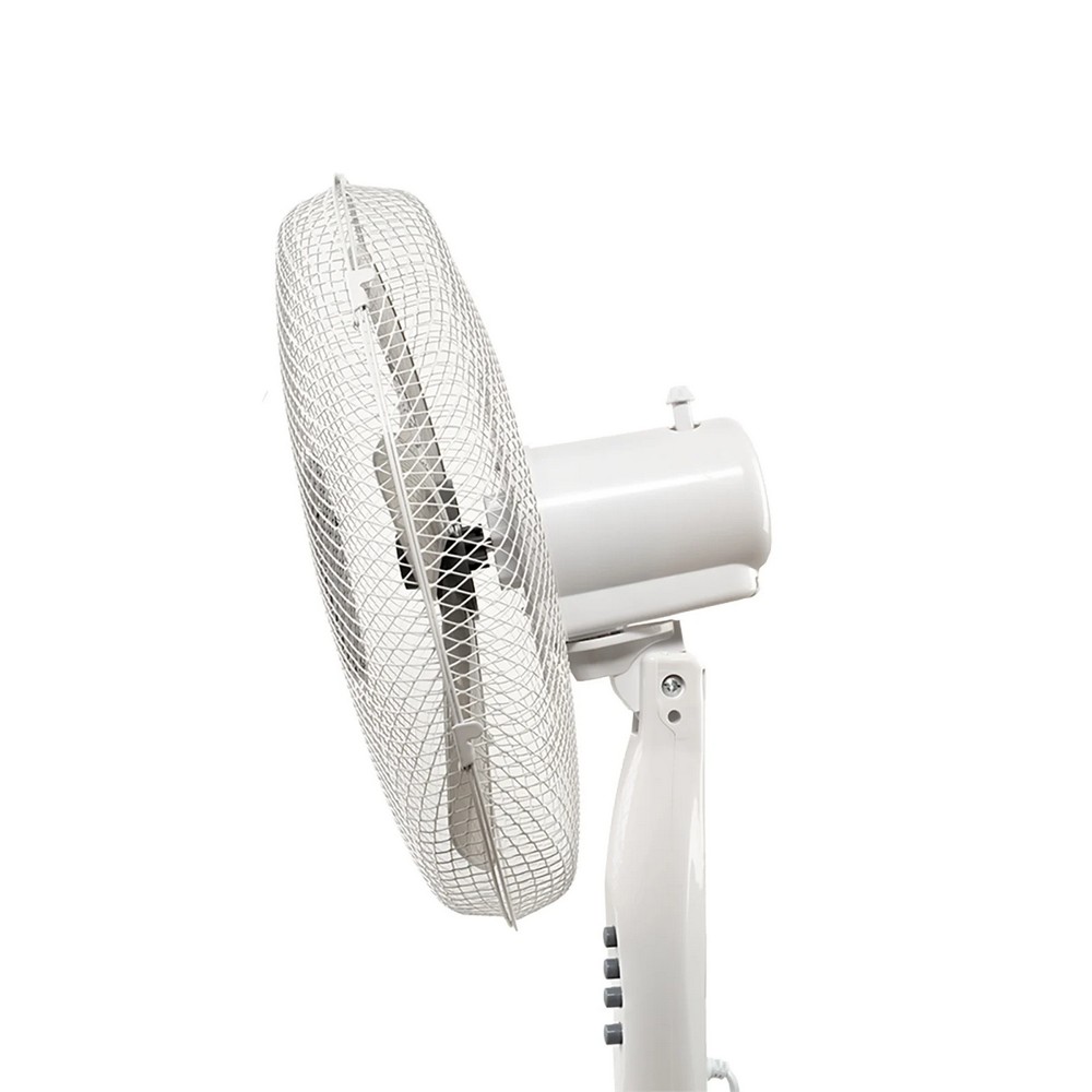 Ventilator de podea BOHM 15267, 16 inch, 3 viteze, 50 W, inaltime reglabila pana la 125 cm