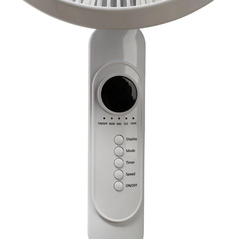 Ventilator de podea BOHM 15268, 16 inch, 3 viteze, 45 W, reglaj pe inaltime pana la 125 cm, functie de oscilatie 75 grade