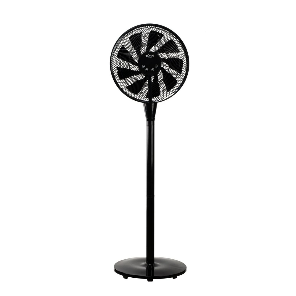 Ventilator de podea BOHM 15269, 16 inch, 8 viteze, 25 W, ecran LED, telecomanda