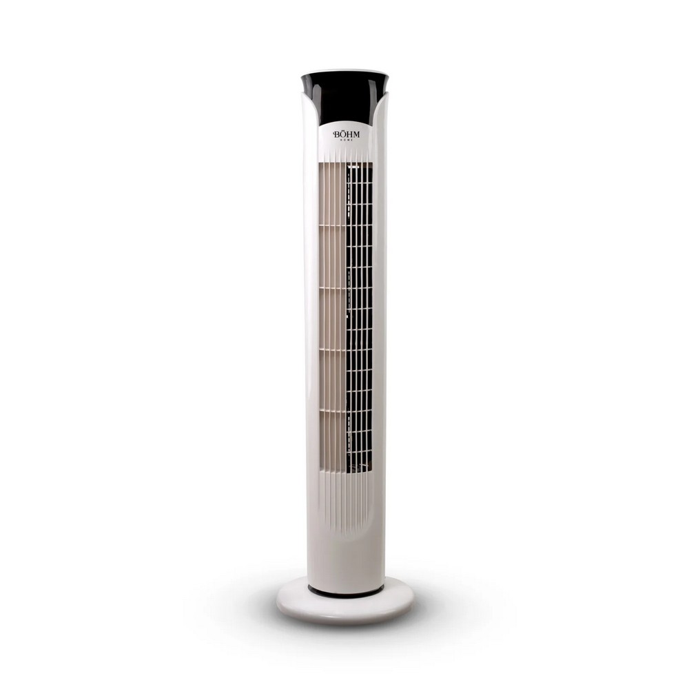 Ventilator turn BOHM 15272, 32 inch, 3 viteze, 45 W, indicator LED, telecomanda inclusa