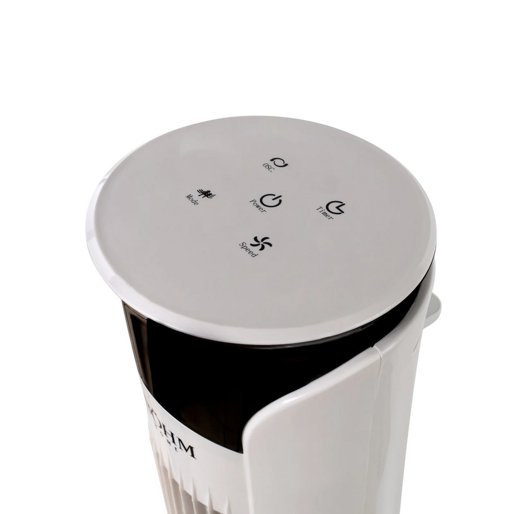 Ventilator turn BOHM 15272, 32 inch, 3 viteze, 45 W, indicator LED, telecomanda inclusa