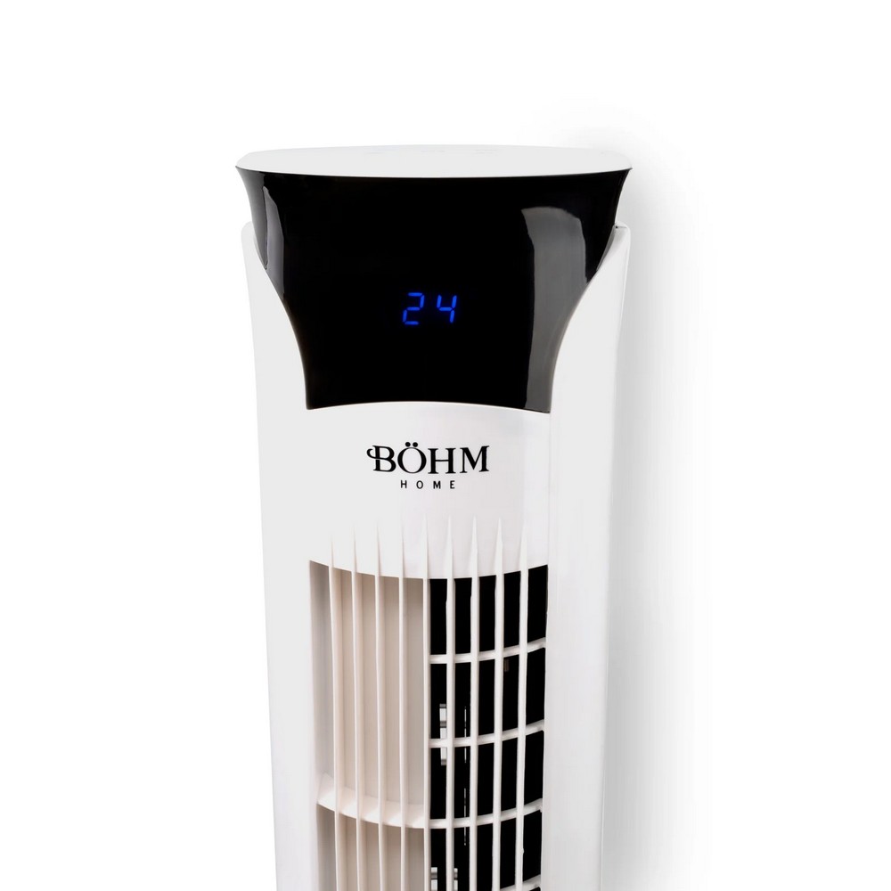 Ventilator turn BOHM 15272, 32 inch, 3 viteze, 45 W, indicator LED, telecomanda inclusa