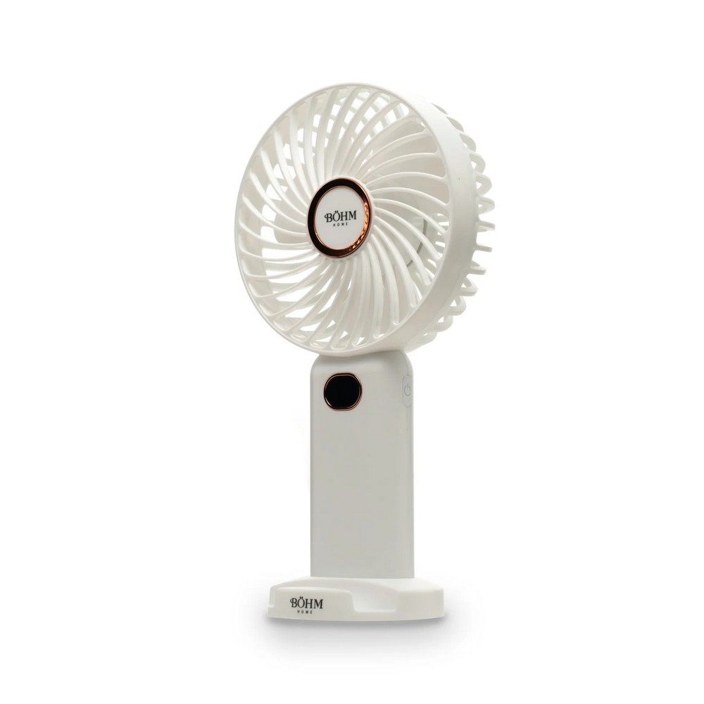 Ventilator portabil BOHM 15273, 4 inch, cu USB si acumulator