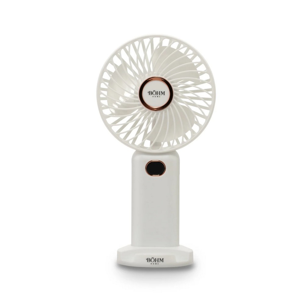Ventilator portabil BOHM 15273, 4 inch, cu USB si acumulator