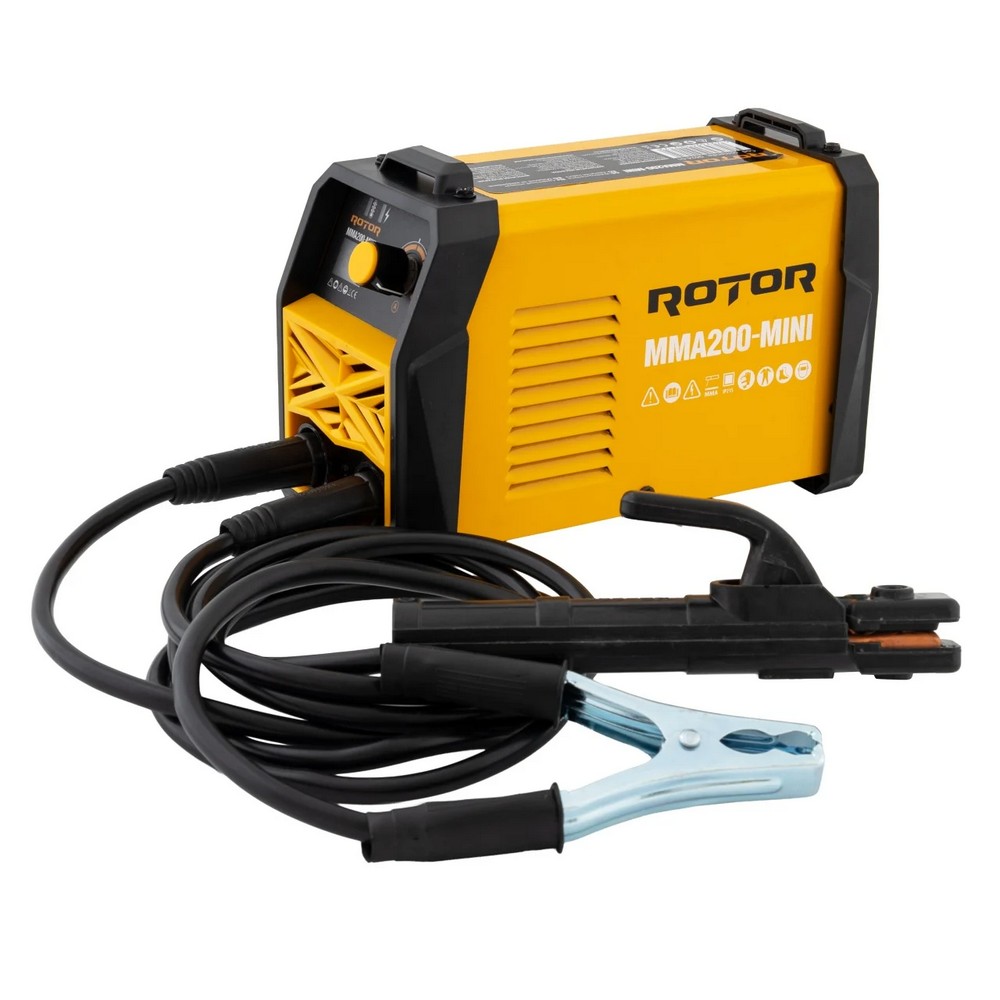 Aparat de sudura LCD color ROTOR 14678, 200 A