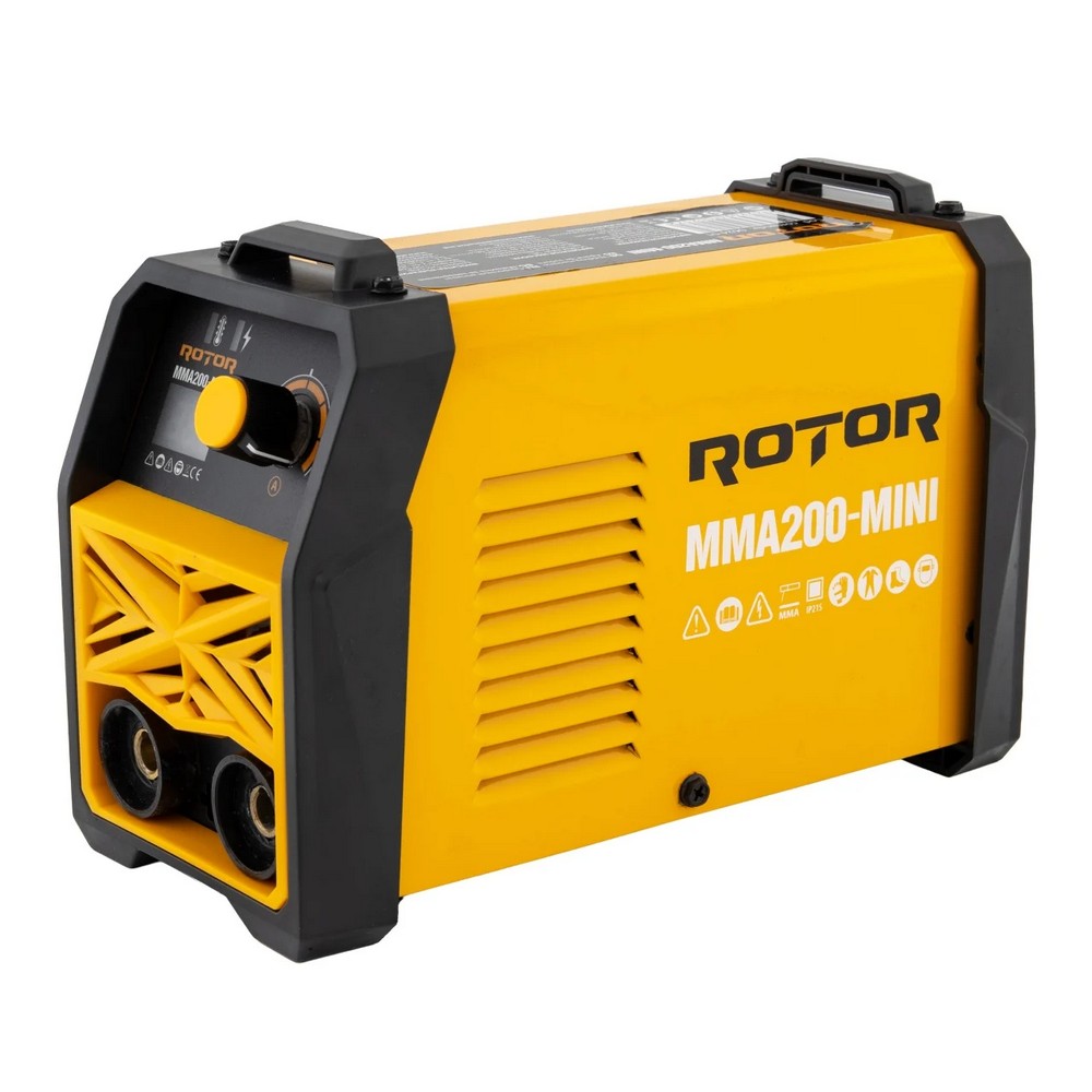 Aparat de sudura LCD color ROTOR 14678, 200 A