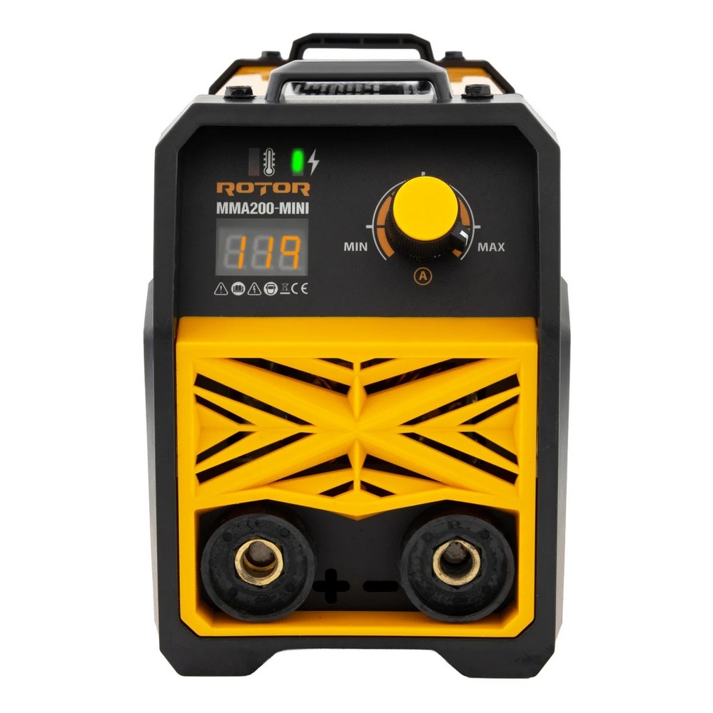 Aparat de sudura LCD color ROTOR 14678, 200 A