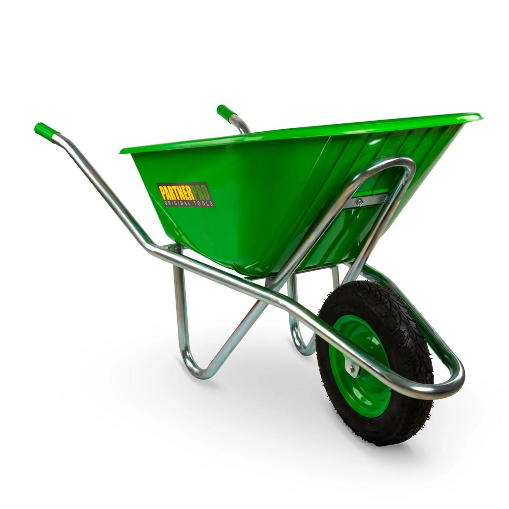 Roaba cuva din plastic PARTNER PRO 16772, 100 L, cadru galvanizat