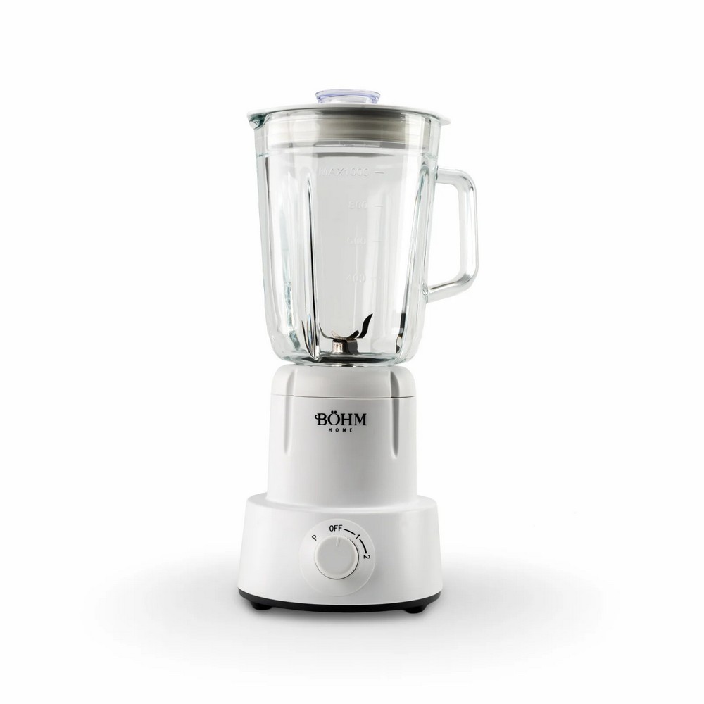 Blender 2 în 1 cu cupe din plastic si sticla BOHM 14696, 350 W, material fara BPA