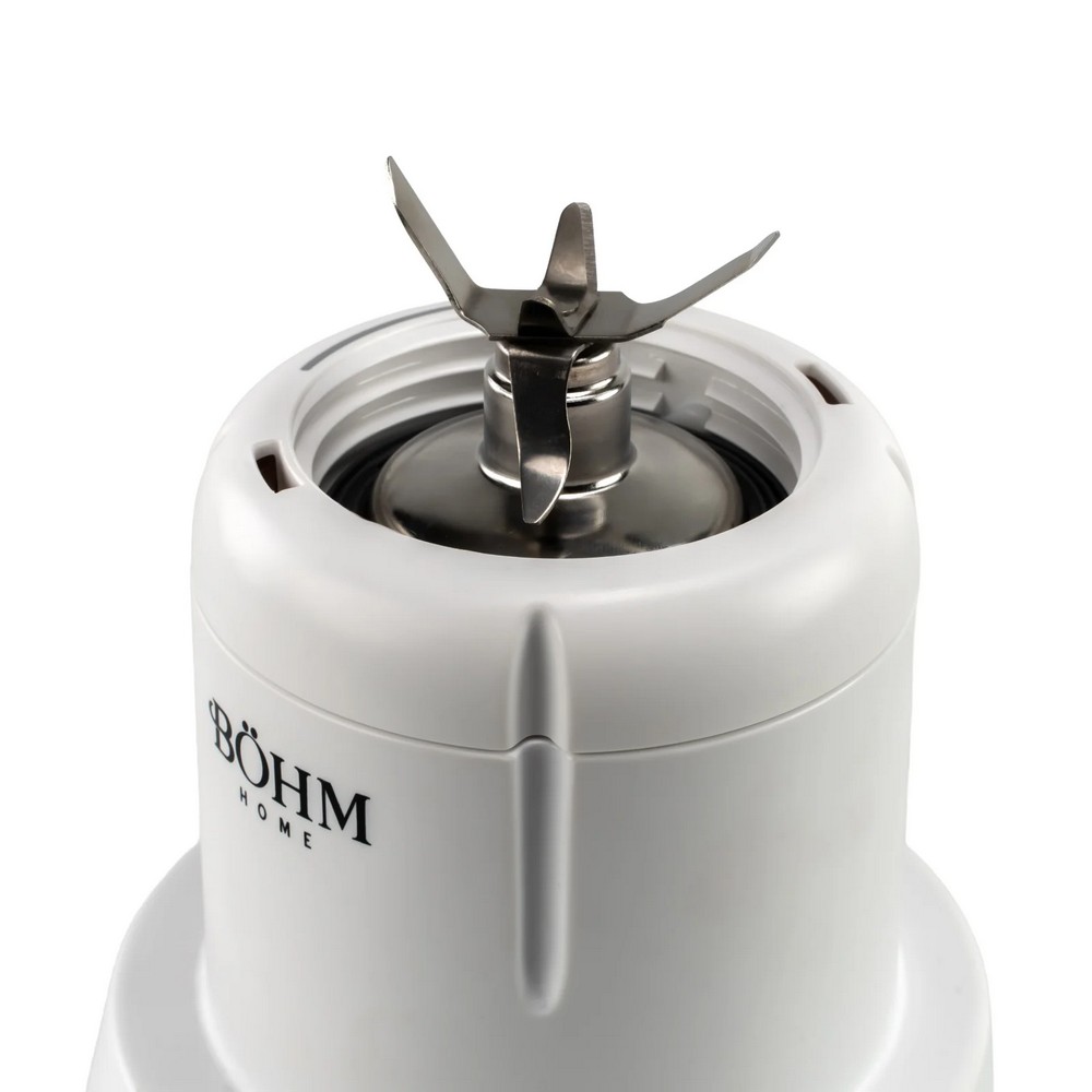 Blender 2 în 1 cu cupe din plastic si sticla BOHM 14696, 350 W, material fara BPA