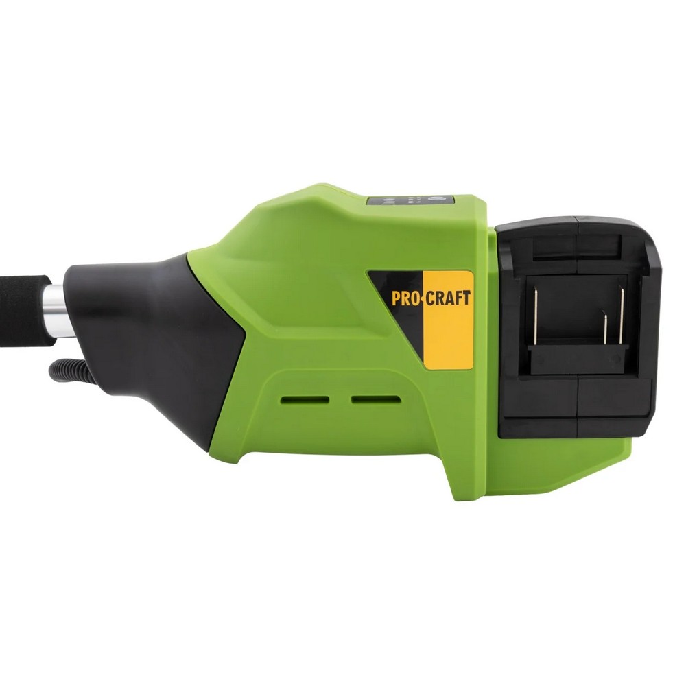 Trimmer pentru tuns gazon / iarba pe acumulator PROCRAFT 16076, fara acumulator si incarcator, 5500 / 7500 rpm