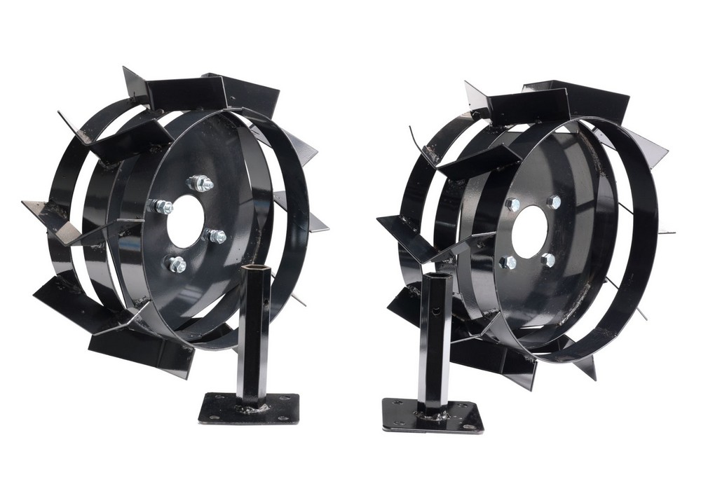 Set 2 roti metalice ProGARDEN 4560000119, 400 x 8, cu manicot 23 mm