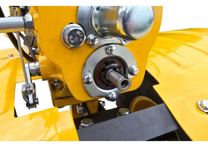 Remorca ProGARDEN 4681000005, cu tractiune, 500 kg, 1 osie, prindere bolt pentru motocultor