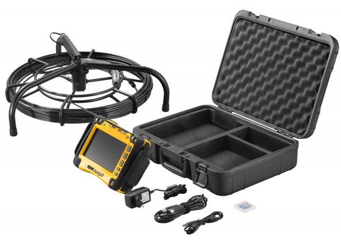 Sistem inspectie video REMS 175010R220, 3.7 V, 4 Ah, LCD 3.5 inch