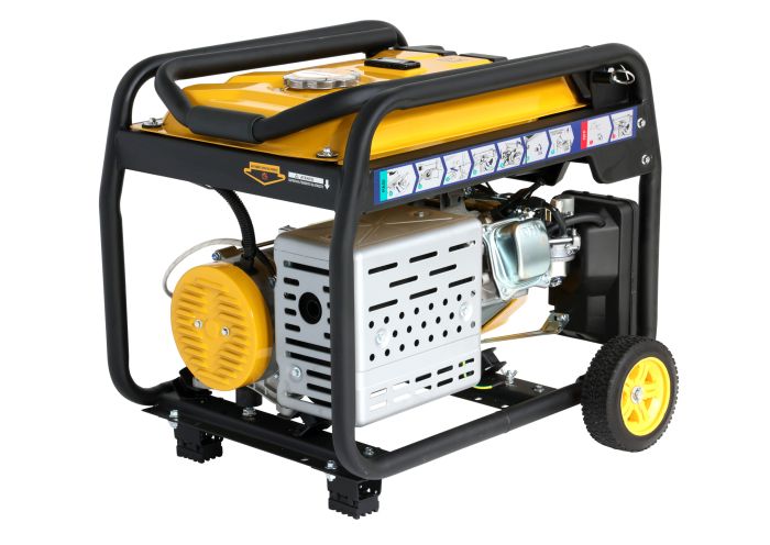Generator curent monofazat STAGER 5160023600, 230 V, 3.0 kW, benzina, conector ATS, multistart, autonomie pana la 30 h