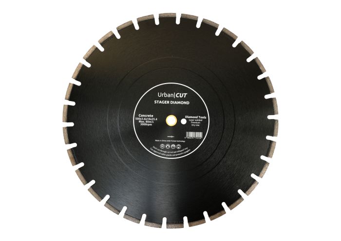 Disc diamantat STAGER 1170122500, 500 x 3.6 x 10 x 25.4, pentru beton / asfalt