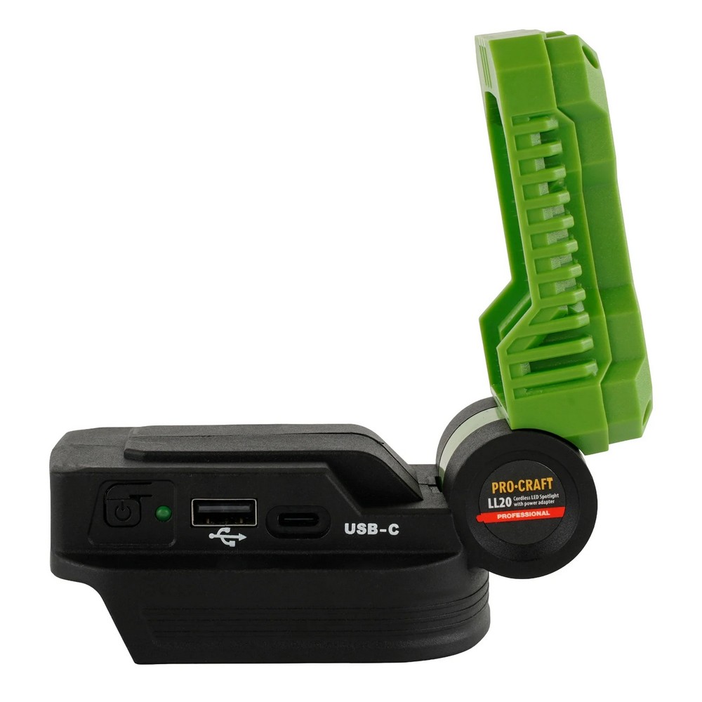 Reflector LED PROCRAFT 16446, portabil pe acumulator, 500 lumeni, NU contine acumulator si incarcator