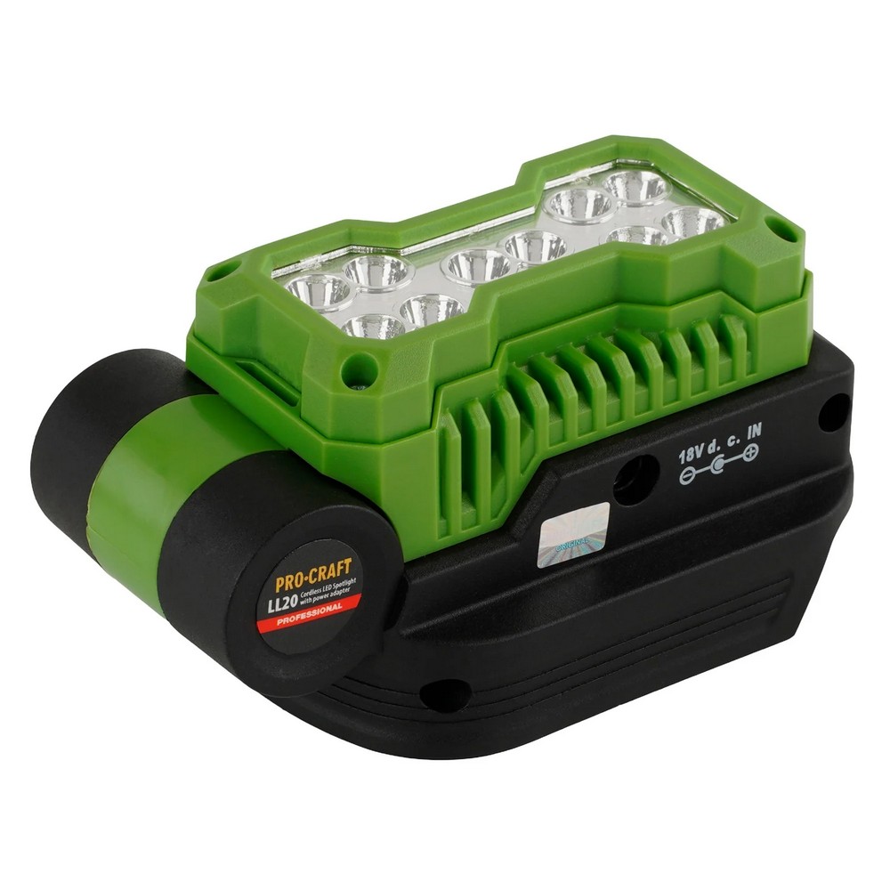 Reflector LED PROCRAFT 16446, portabil pe acumulator, 500 lumeni, NU contine acumulator si incarcator