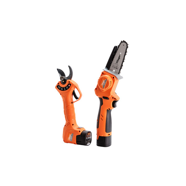 Set foarfeca cu acumulator VILLAGER 082449, 150 W, 2 Ah