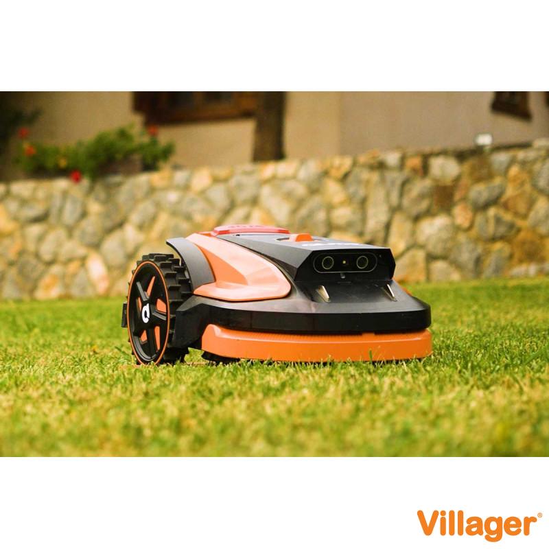 Robot de tuns iarba cu acumulator Villager 086879, 18 V, motor fara perii