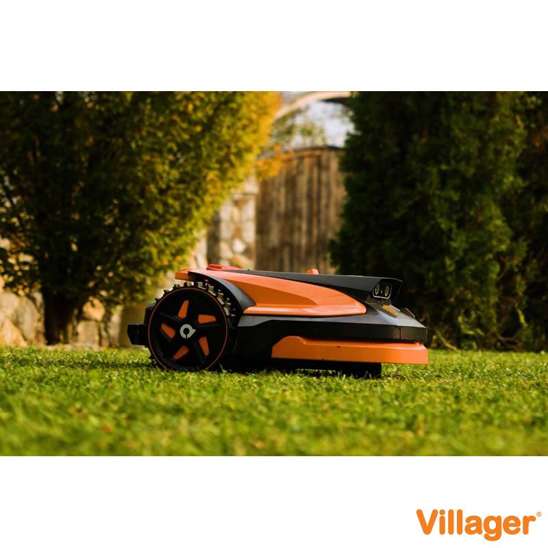Robot de tuns iarba cu acumulator Villager 086879, 18 V, motor fara perii