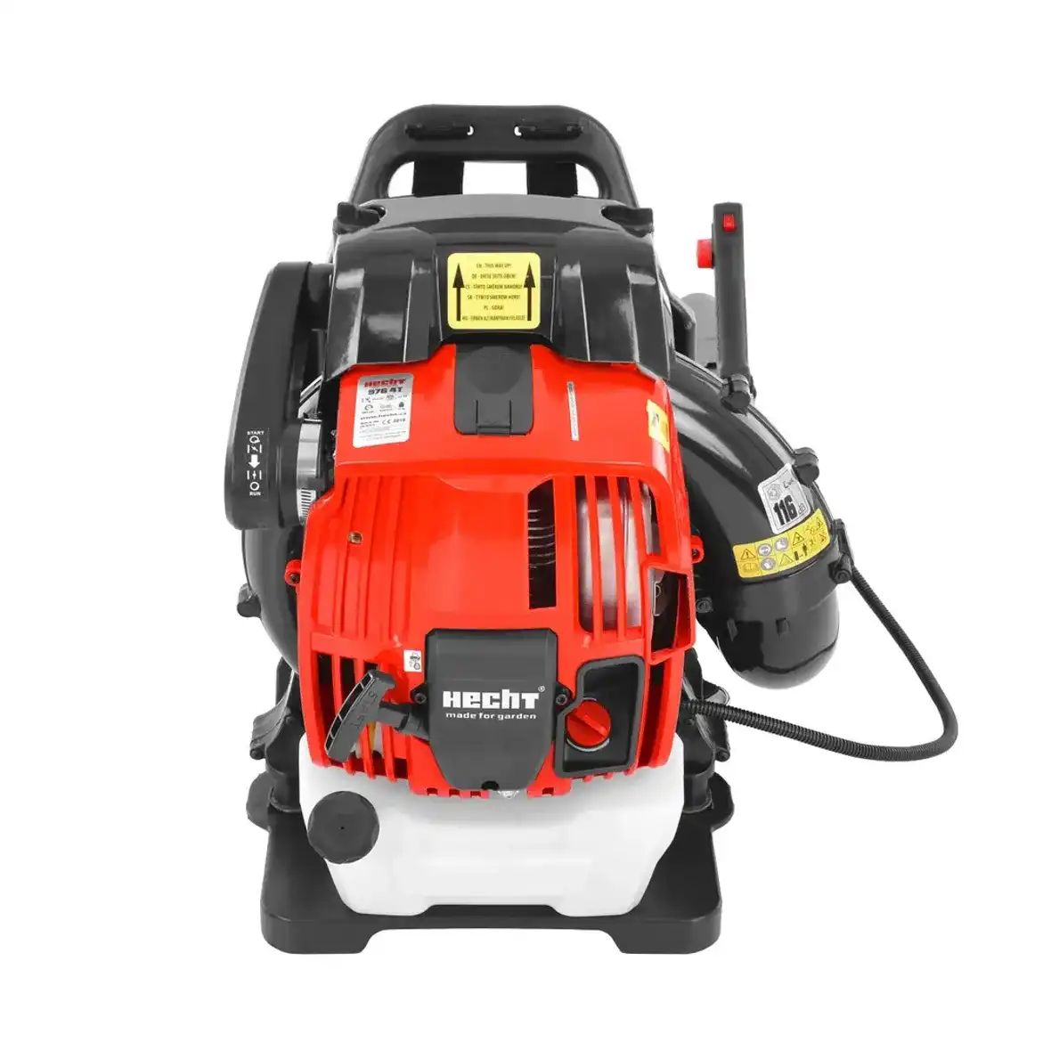 Suflanta pe benzina HECHT9764T, 76 cm cubi, viteza suflare aer 309 KM / h