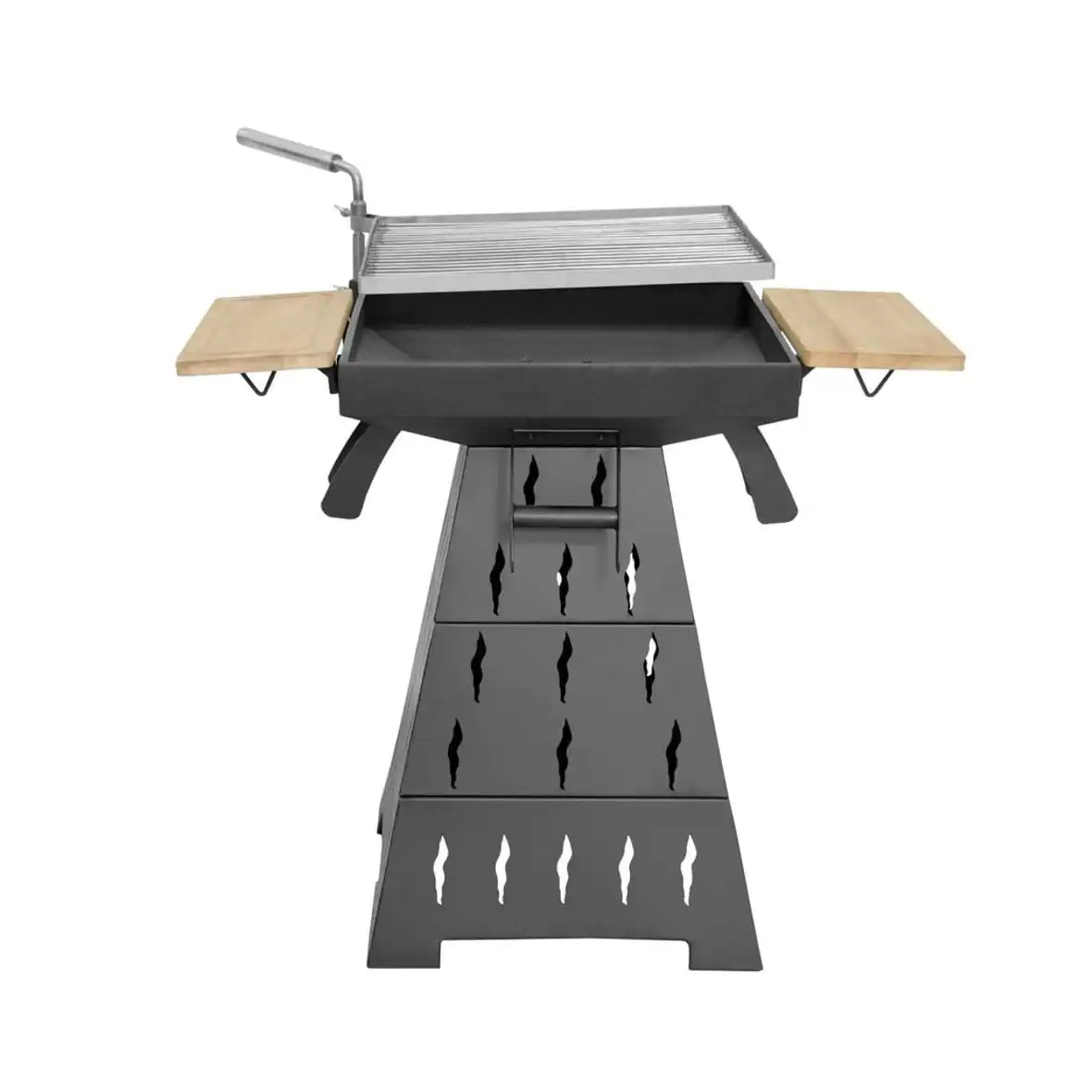 Gratar de gradina Hecht HECHTVESUV3IN1, 88 x 73 x 92 cm, reglabil pe inaltime