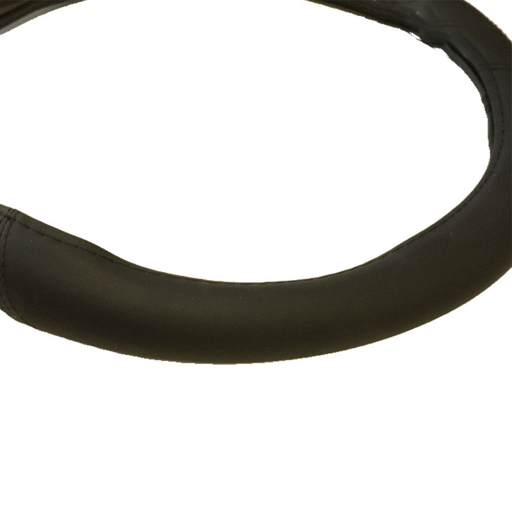 Husa volan UMBRELLA 101425, piele ecologica, nergu, 37 / 39 CM