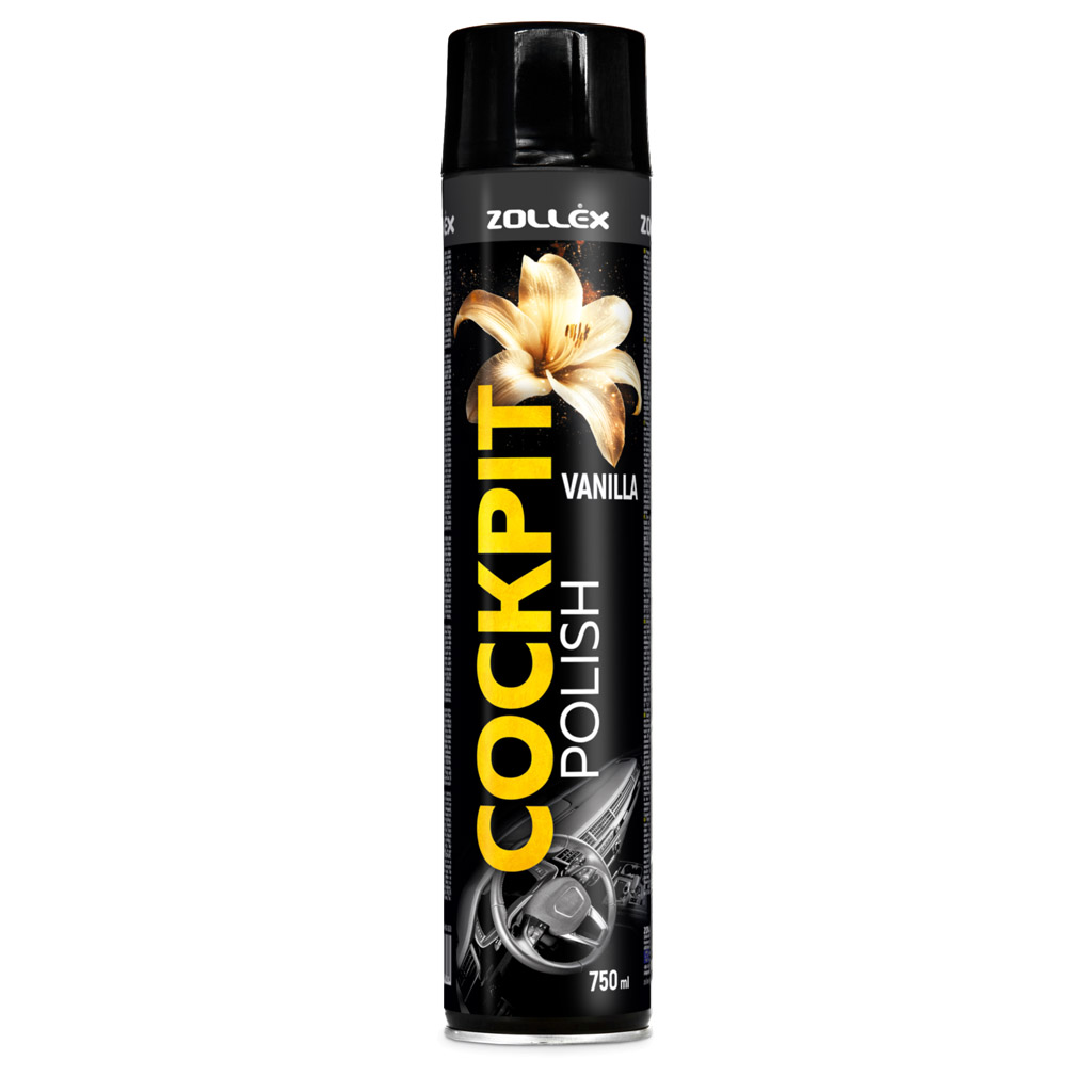 Silicon de bord ZOLLEX 00018 Cockpit Polish VAT50, volum 750 ml, aroma VANILIE