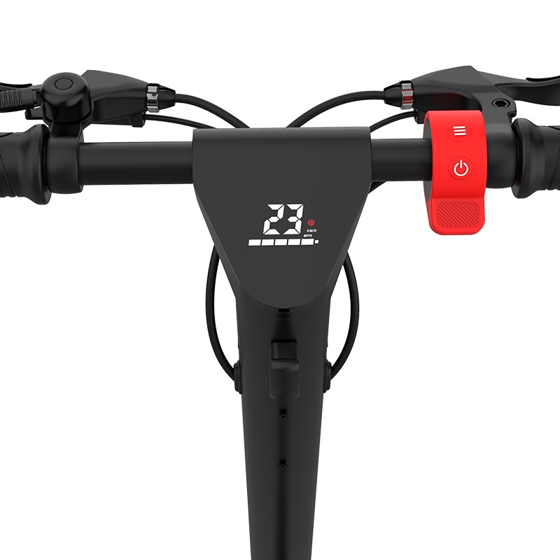 Trotineta electrica premium KIXIN X9 Plus, motor 500W, acumulator 36V si 15.6A, viteza maxima 40Km/h, autonomie 70 km, sarcina maxima 100 Kg