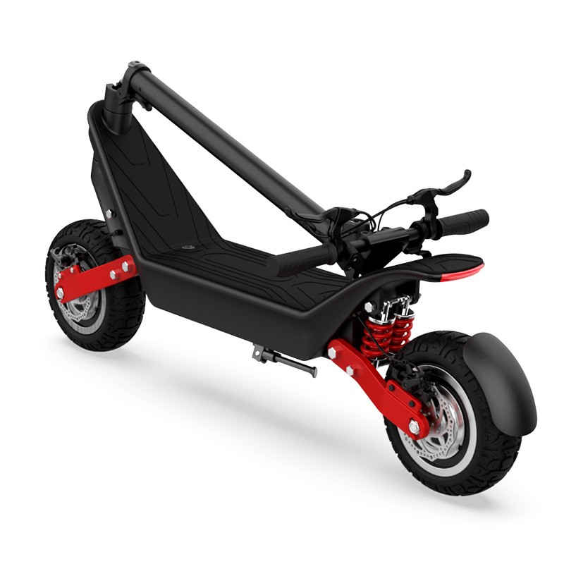 Trotineta electrica premium KIXIN X10, motor dual 500W, acumulator 48V si 18.2A, viteza maxima 25Km/h, sarcina maxima de incarcare 120 Kg