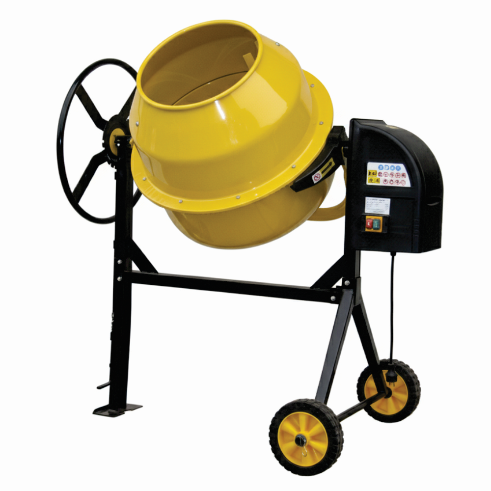 Betoniera profesionala MESTERINO TOOLS HCM550, capacitate 160 litri, motor 1000W cu bobinaj din cupru, roti si coroana din fonta