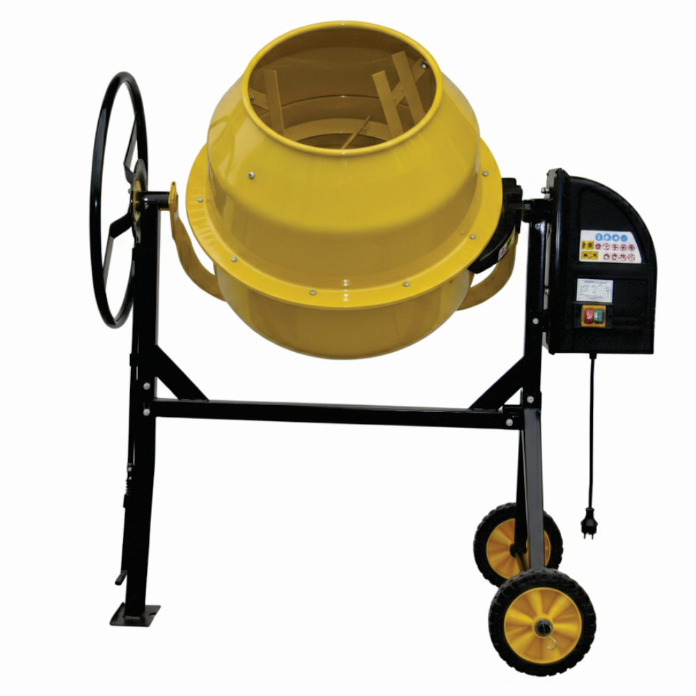 Betoniera profesionala MESTERINO TOOLS HCM550, capacitate 160 litri, motor 1000W cu bobinaj din cupru, roti si coroana din fonta