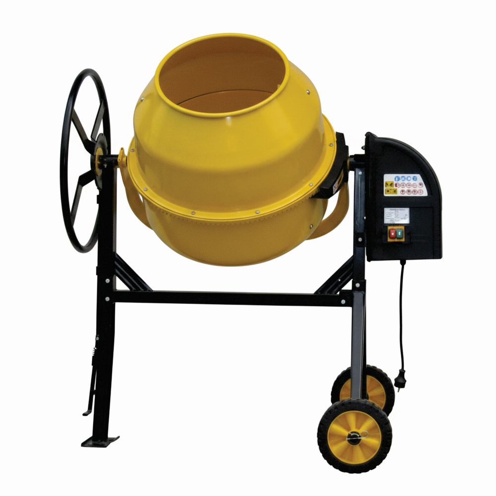 Betoniera profesionala MESTERINO TOOLS HCM650, capacitate 180 litri, motor 1000W cu bobinaj din cupru, roti si coroana din fonta