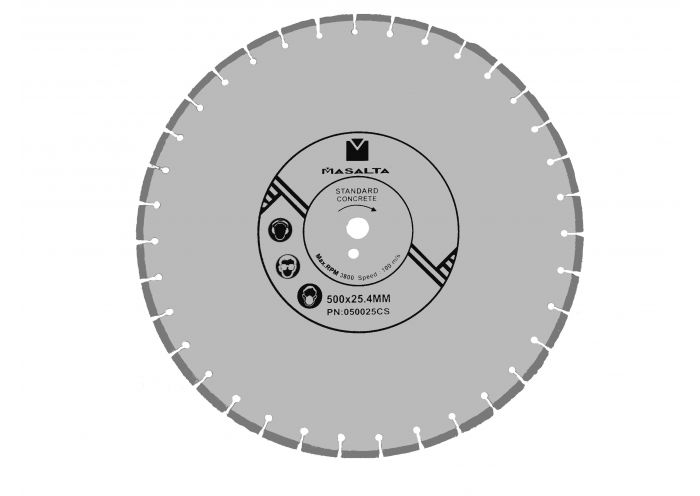 Disc diamantat debitare beton MASALTA 1155200300 STD, 300 mm