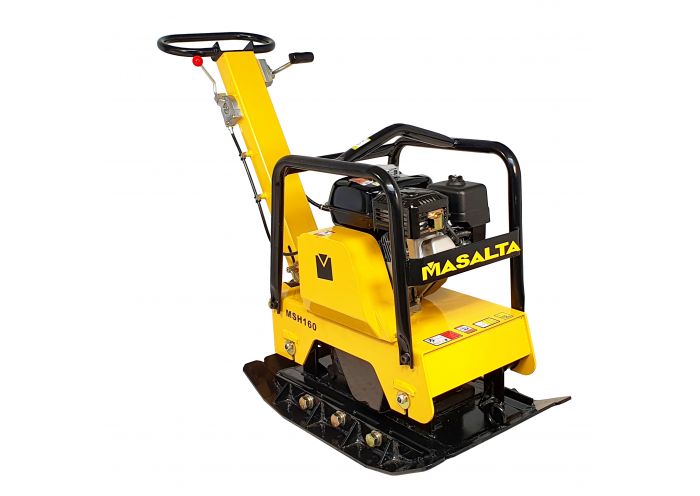 Placa compactoare grea MASALTA MSH160E-4U 1155001604, reversibila, 4.1 kW, 146 kg, motor Honda GX160, benzina