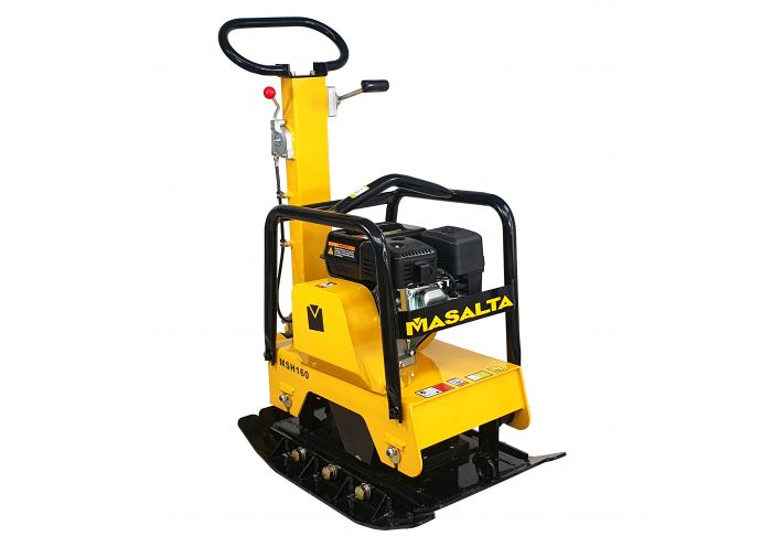 Placa compactoare grea MASALTA MSH160E-2 1155001602, reversibila, 4.8 kW, 162 kg, motor Loncin G200F, benzina