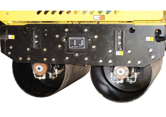 Cilindru dublu vibrocompactor MASALTA MDRS65H.1 1155000651, 7.1 kW, 625 kg, motor Honda GX390U, benzina