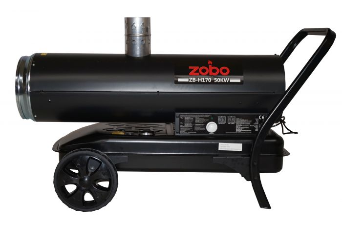 Tun de aer cald Zobo ZB-H170 4590005170, motorina, ardere indirecta, 50 kW