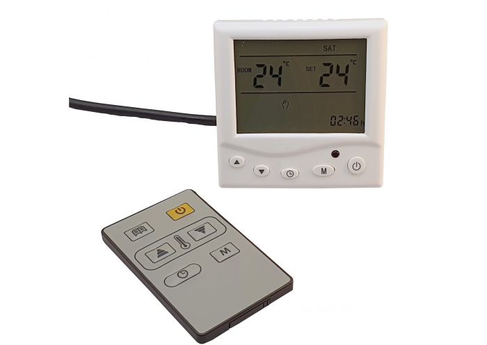 Termostat cu telecomanda Zobo 4590003001, 5 - 35 grade, 220 V