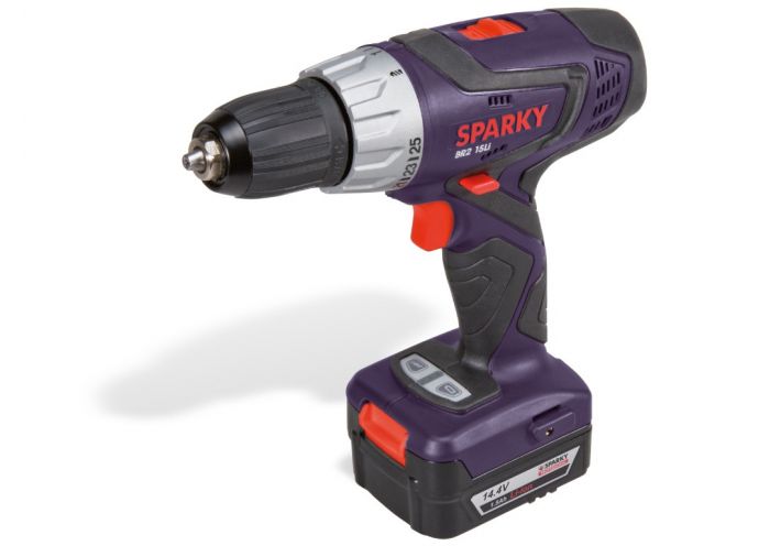 Masina de gaurit si insurubat cu acumulator SPARKY BR2 15Li 7520002150, 14.4 V, 2.6 Ah, 1450 rpm, Li-Ion