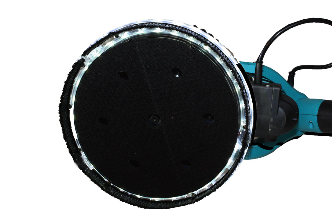 Slefuitor pentru pereti Detoolz, DZ-C206, pliabil cu LED, 750 W, 225 mm