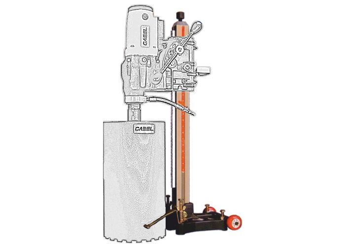 Suport carota CABEL CAS 250 1170000210, pentru masina de carotat CSN-10A-BN, fara reglaj unghi