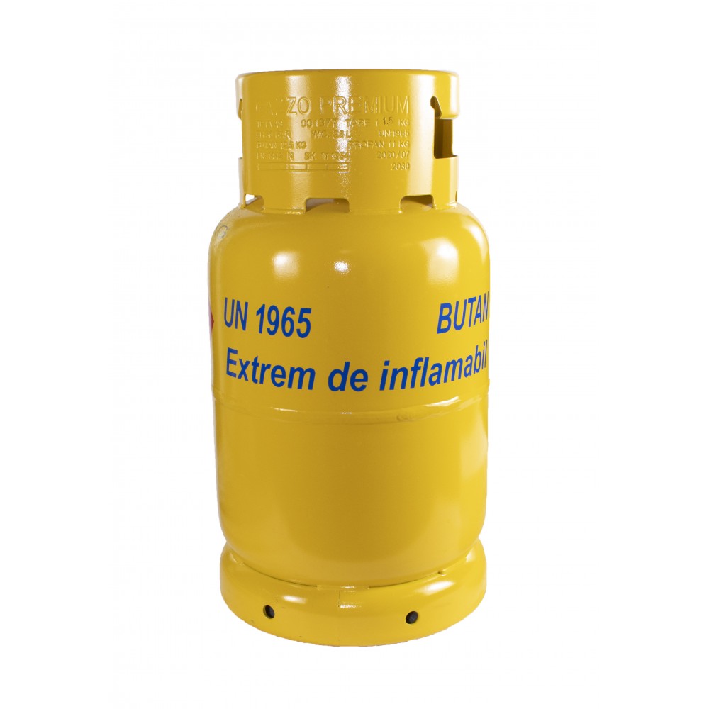 Butelie 26 litri pentru gaz 6429, din metal, presiune maxima 30 bar, nealimentata cu gaz