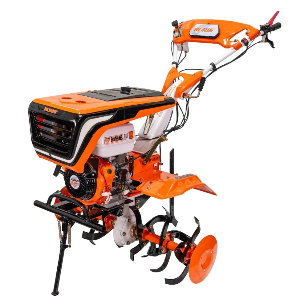 Motosapa RURIS 751KS, 8.5 CP, latime lucru 900 mm, adancime lucru 360 mm, rarita, plug reversibil, roti cauciuc si metalice 400 fara manicot