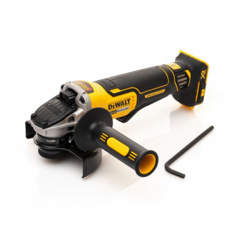 Polizor unghiular cu clapeta compatibil cu acumulator DeWalt DCG406N