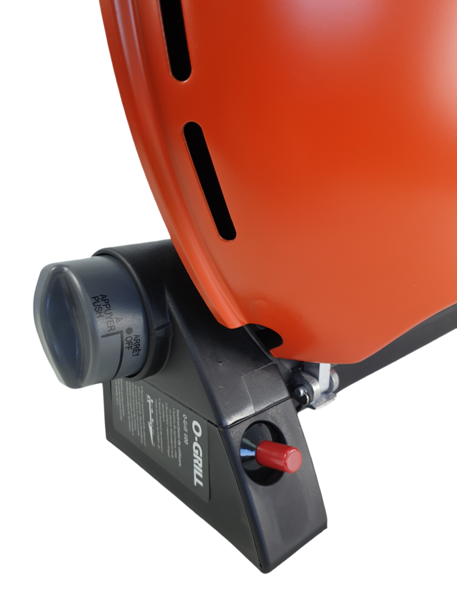 Gratar portabil pe gaz O-GRILL 500, portocaliu, 11 kg, 20.8 kW, consum 211 g/h