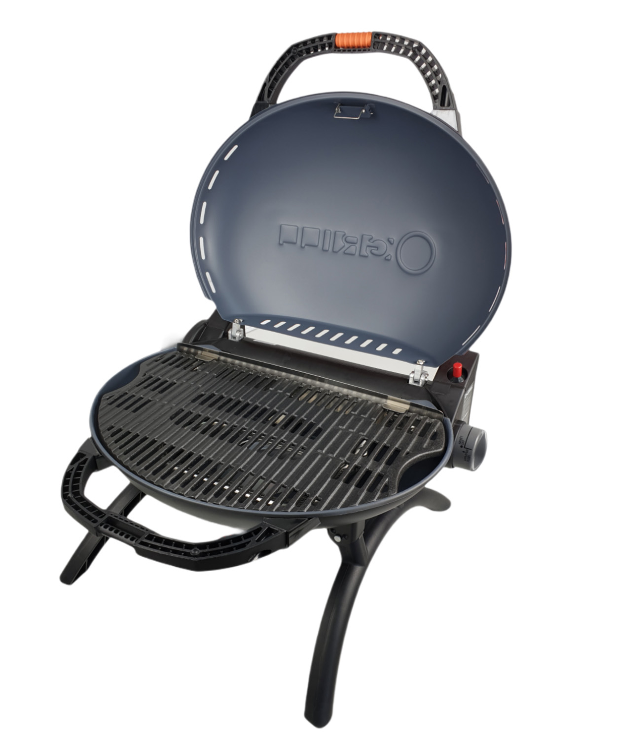 Gratar portabil pe gaz O-GRILL 500, auriu, 11 kg, 2.7 kW, consum 211 g/h