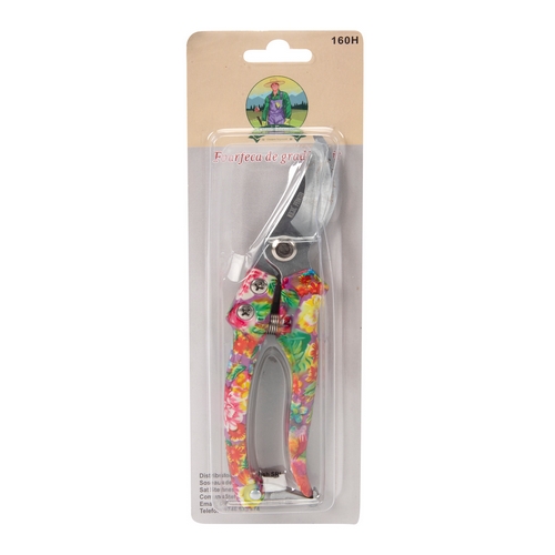 Foarfeca pentru vita de vie Micul Fermier, GF-0186 model cu flori