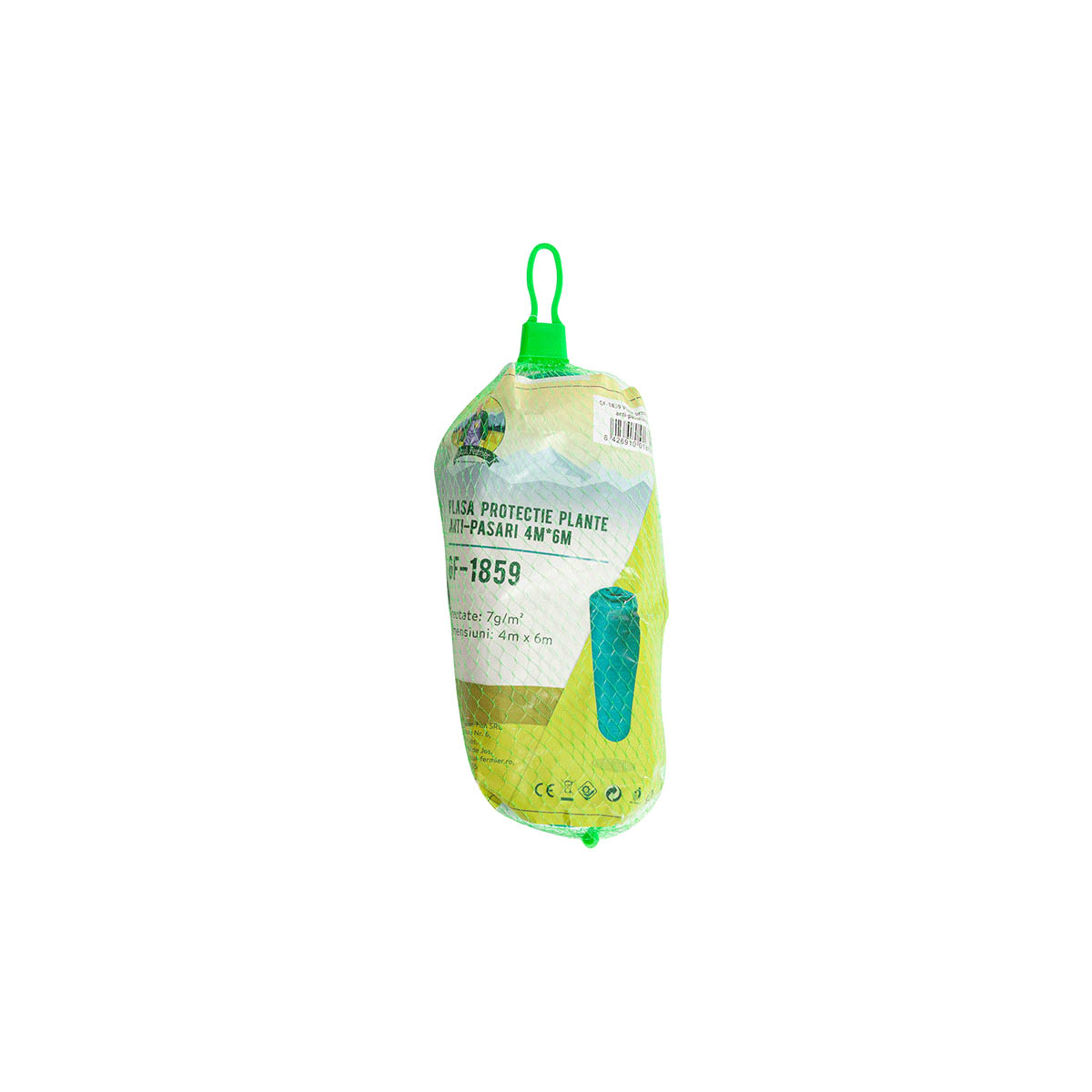 Plasa protectie plante anti-pasari MICUL FERMIER, GF-1859, 4 m x 6 m